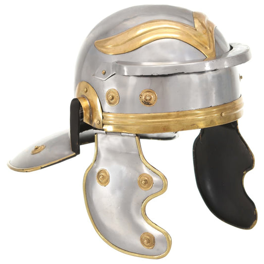 Berkfield Roman Soldier Helmet Antique Replica LARP Silver Steel