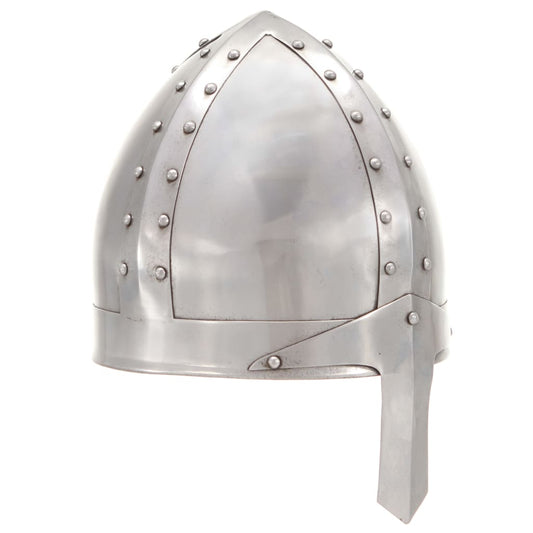 Berkfield Medieval Knight Helmet Antique Replica LARP Silver Steel