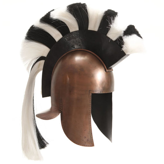 Berkfield Greek Warrior Helmet Antique Replica LARP Copper Steel