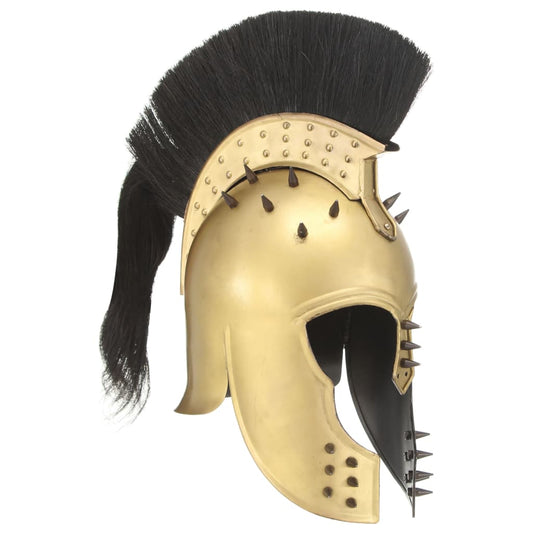 Berkfield Greek Warrior Helmet Antique Replica LARP Brass Steel