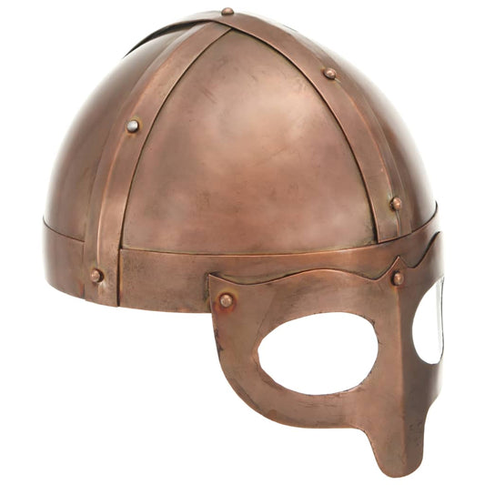 Berkfield Viking Helmet Antique Replica LARP Copper Steel
