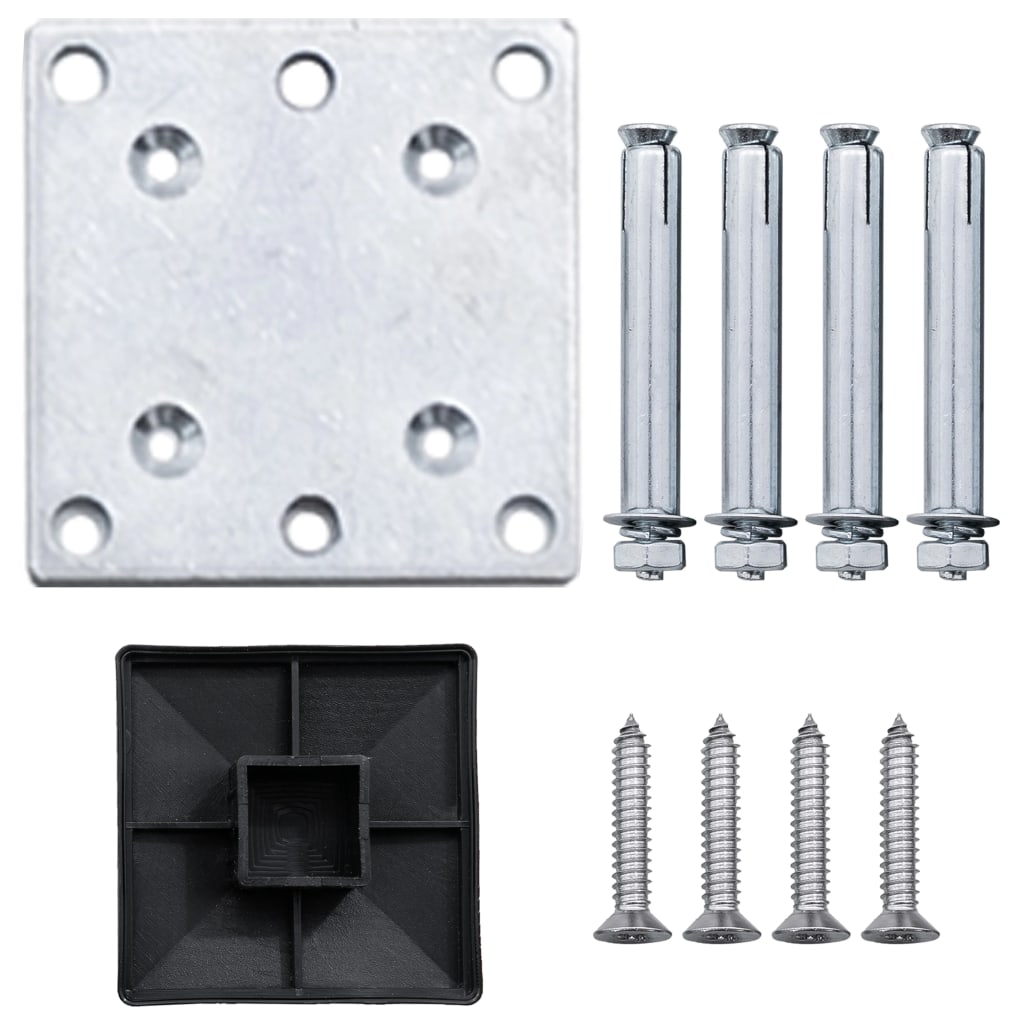 Berkfield Fence Panel WPC 95x(105-180) cm Brown