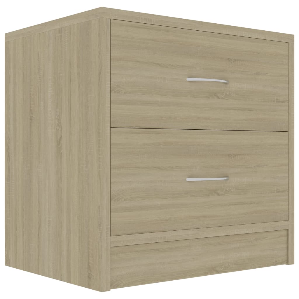 Berkfield Bedside Cabinet Sonoma Oak 40x30x40 cm Engineered Wood