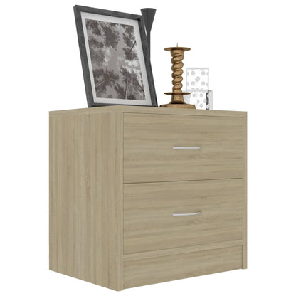 Berkfield Bedside Cabinet Sonoma Oak 40x30x40 cm Engineered Wood