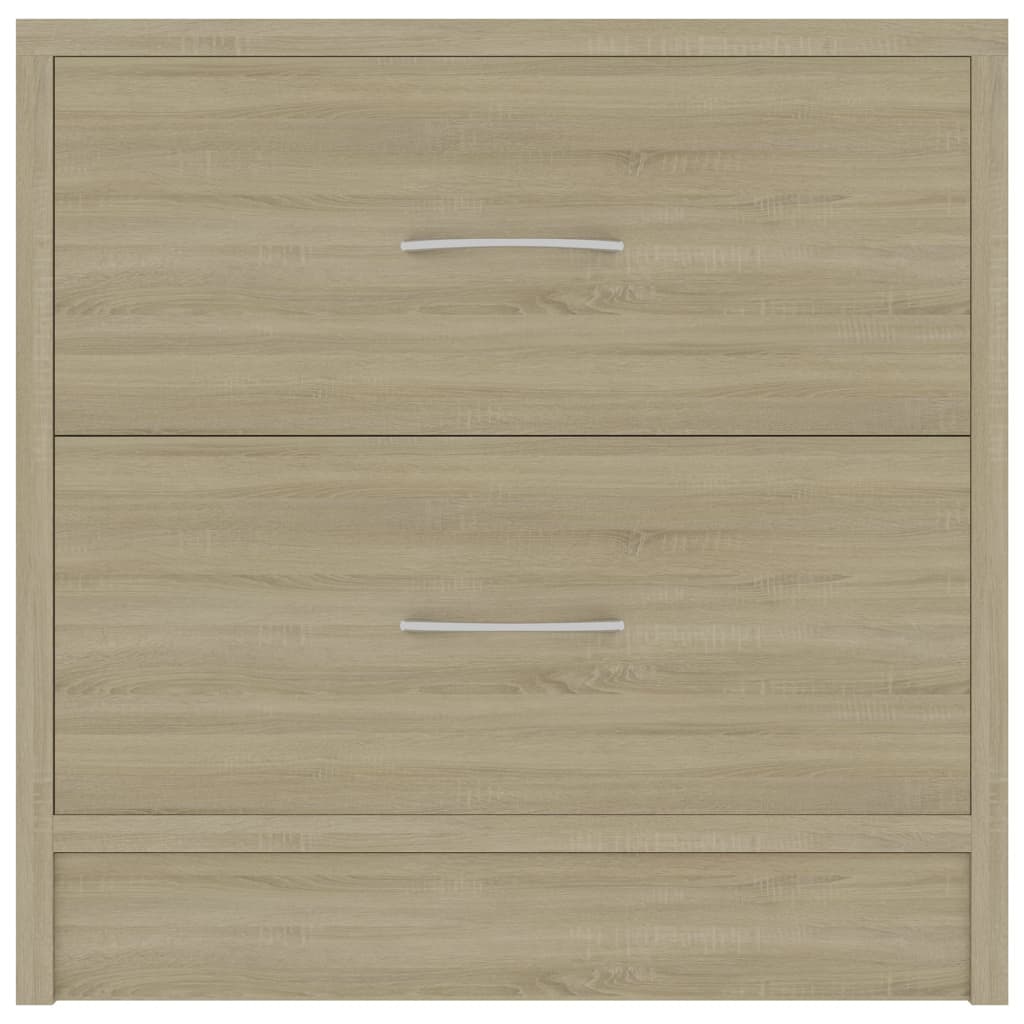 Berkfield Bedside Cabinet Sonoma Oak 40x30x40 cm Engineered Wood