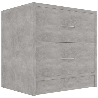Berkfield Bedside Cabinet Concrete Grey 40x30x40 cm Engineered Wood