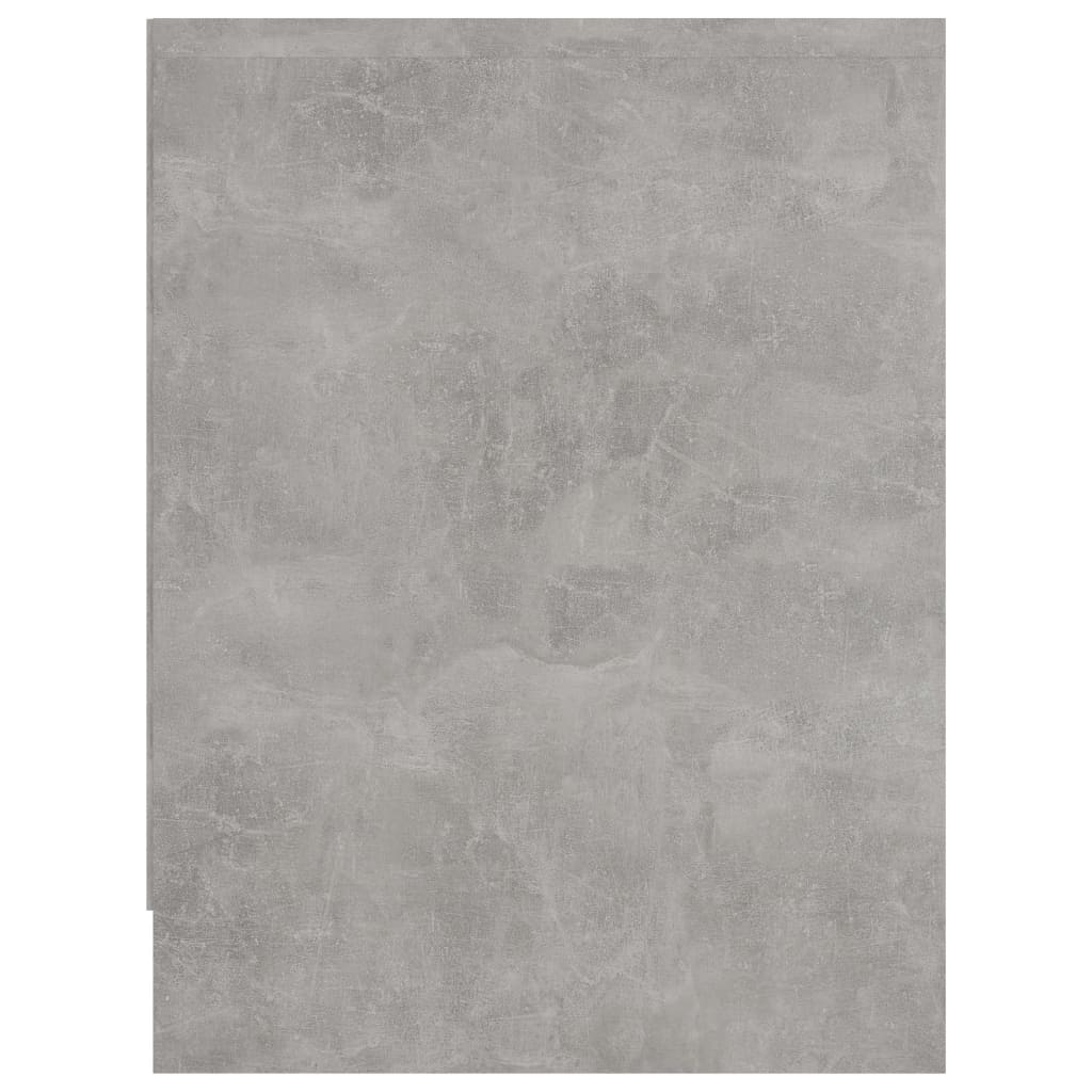 Berkfield Bedside Cabinet Concrete Grey 40x30x40 cm Engineered Wood