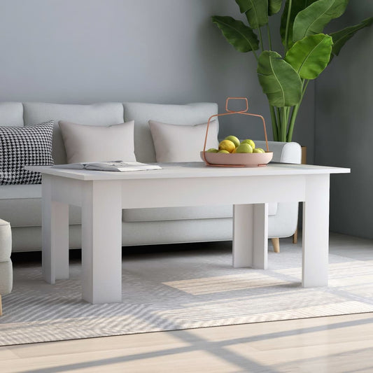 Berkfield Coffee Table White 100x60x42 cm Engineered Wood