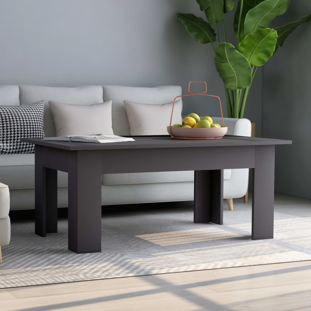 Berkfield Coffee Table Grey 100x60x42 cm Engineered Wood