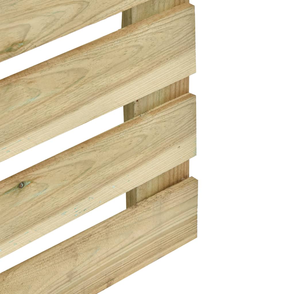 Berkfield Garden Fence Panel Impregnated Pinewood 180x180 cm