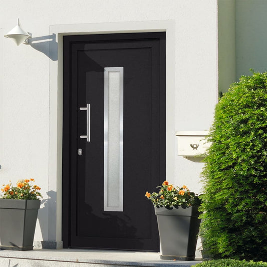 Berkfield Front Door Anthracite 98x208 cm