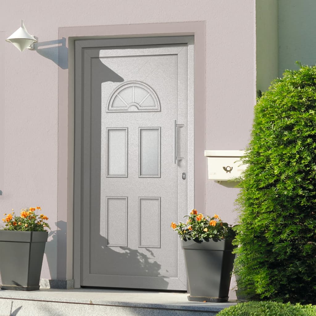 Berkfield Front Door White 88x200 cm