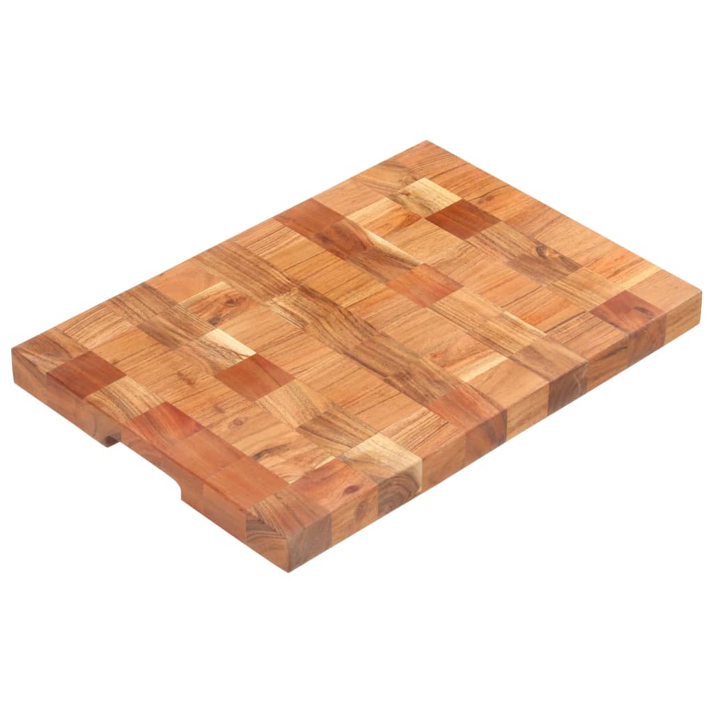 Berkfield Chopping Board 50x34x3.8 cm Solid Acacia Wood