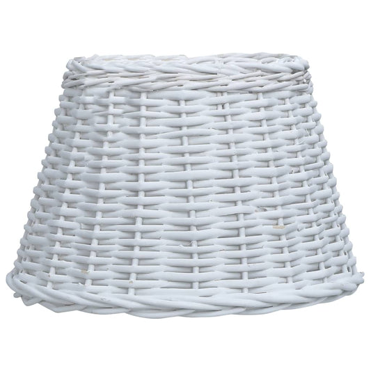 Berkfield Lamp Shade Wicker 45x28 cm White