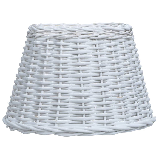 Berkfield Lamp Shade Wicker 50x30 cm White