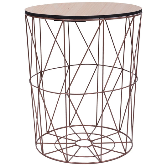 Berkfield Coffee Table Copper ? 47 cm