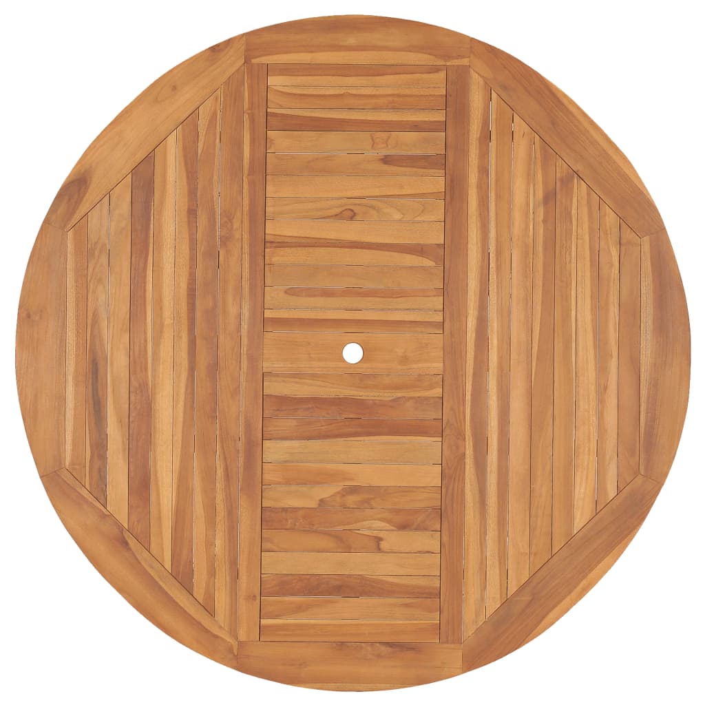 Berkfield Garden Table 150x76 cm Solid Teak Wood