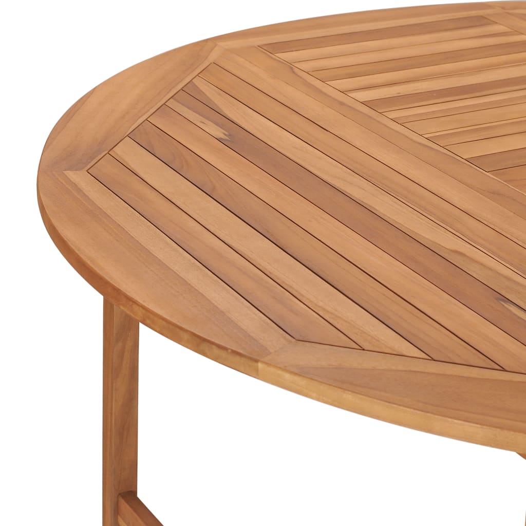Berkfield Garden Table 150x76 cm Solid Teak Wood