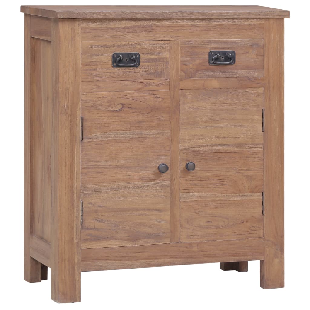 Berkfield Sideboard 65x30x75 cm Solid Teak Wood