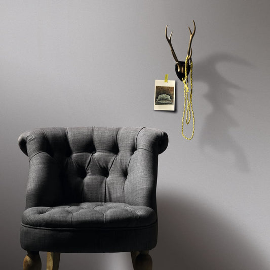 Berkfield 4 pcs Non-woven Wallpaper Rolls Plain Shimmer Light Grey 0.53x10 m