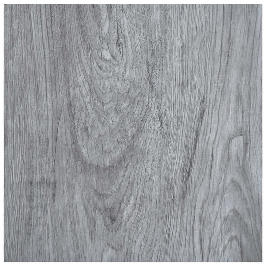 Berkfield Self-adhesive Flooring Planks 5.11 må_ PVC Light Grey