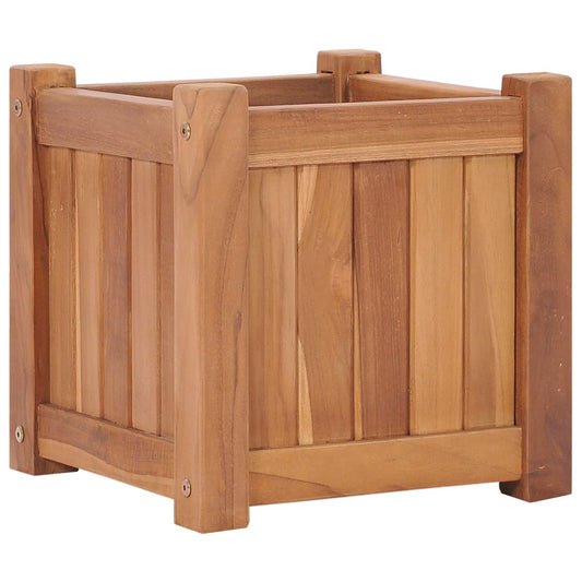 Berkfield Raised Bed 30x30x30 cm Solid Teak Wood