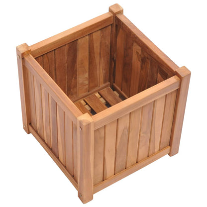 Berkfield Raised Bed 40x40x40 cm Solid Teak Wood