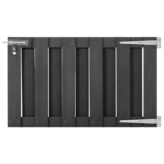 Berkfield Garden Gate WPC 100x60 cm Grey