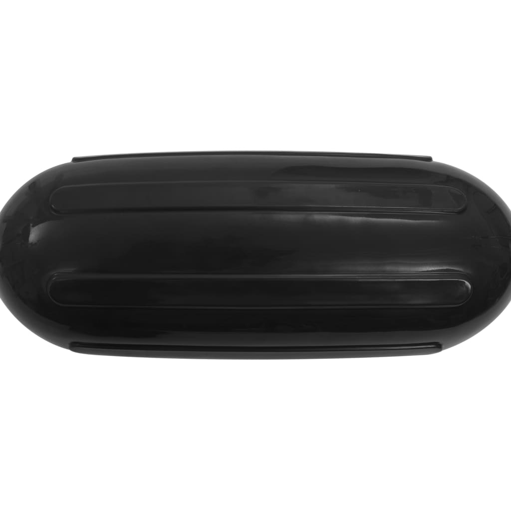 Berkfield Boat Fender 4 pcs Black 51x14 cm PVC