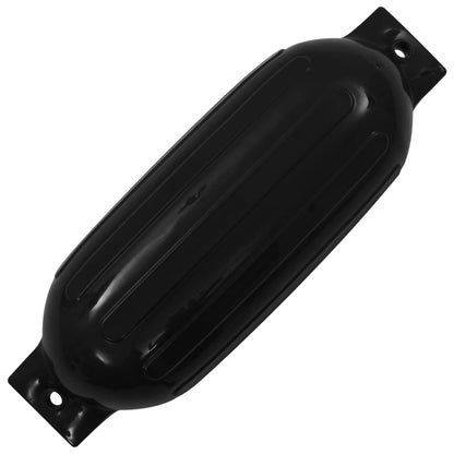 Berkfield Boat Fender 2 pcs Black 69x21.5 cm PVC