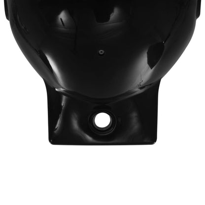 Berkfield Boat Fender 2 pcs Black 69x21.5 cm PVC