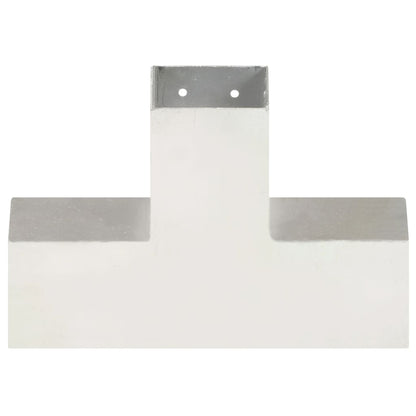 Berkfield Post Connector X Shape Galvanised Metal 81x81 mm