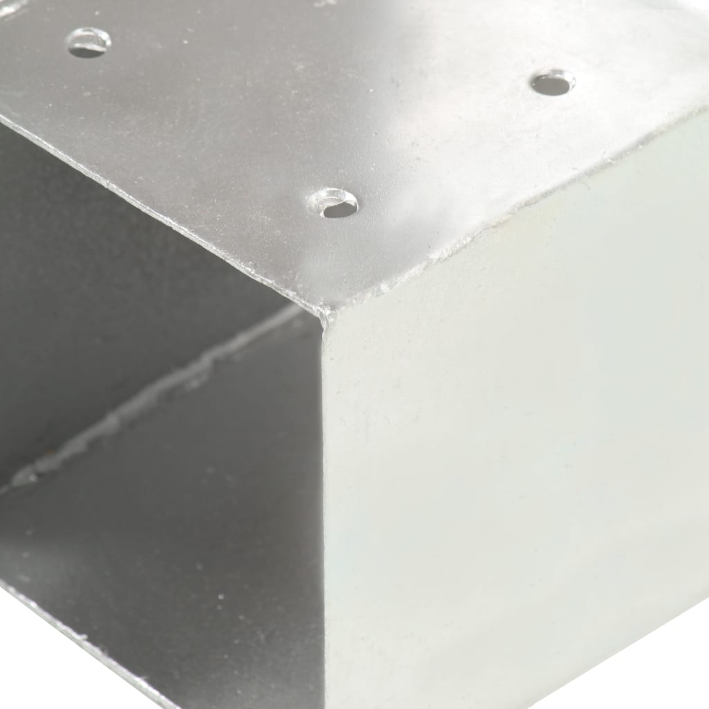 Berkfield Post Connector T Shape Galvanised Metal 91x91 mm