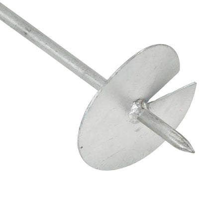 Berkfield Earth Anchors 10 pcs 10x60 cm Galvanised Metal