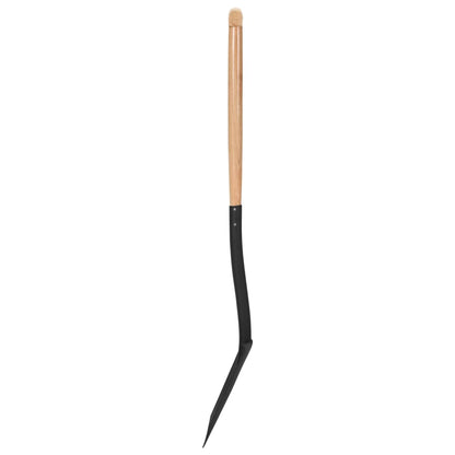 Berkfield Garden Point Shovel T Grip Steel and Hardwood
