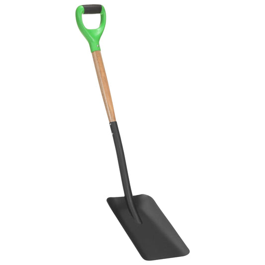 Berkfield Garden Shovel D Grip Steel and Hardwood