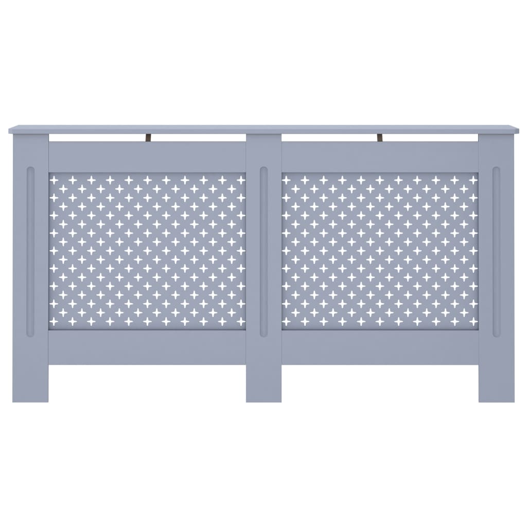 Berkfield Radiator Cover Anthracite 152x19x81 cm MDF