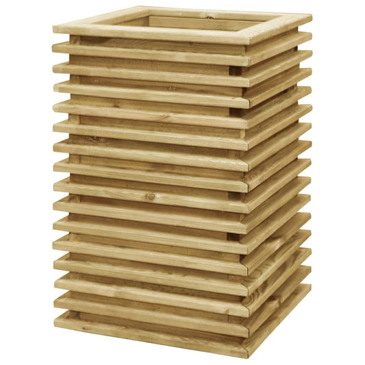 Berkfield Garden Raised Bed 50x50x80 cm Impregnated Pinewood