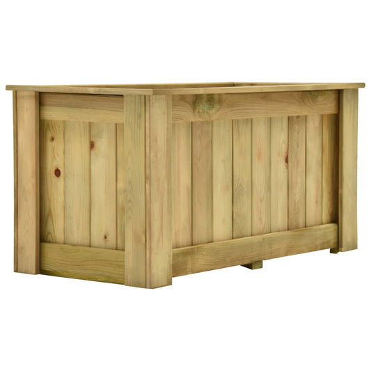 Berkfield Raised Bed 100x50x50 cm Impregnated