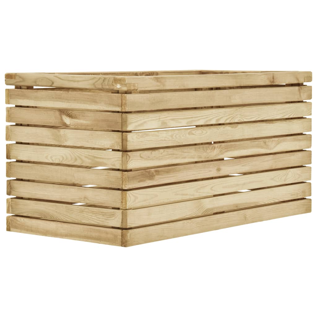 Berkfield Raised Bed 100x50x50 cm Impregnated Pinewood