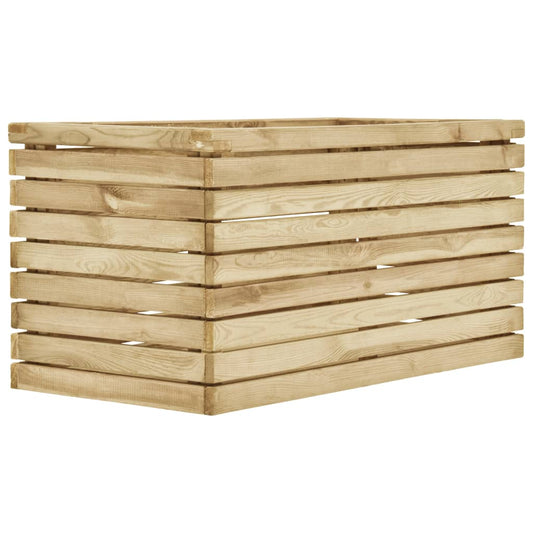 Berkfield Raised Bed 100x50x50 cm Impregnated Pinewood