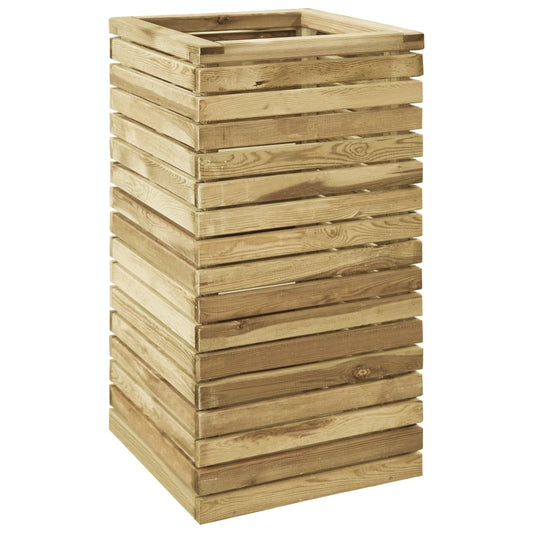 Berkfield Garden Raised Bed 50x50x100 cm Impregnated Pinewood