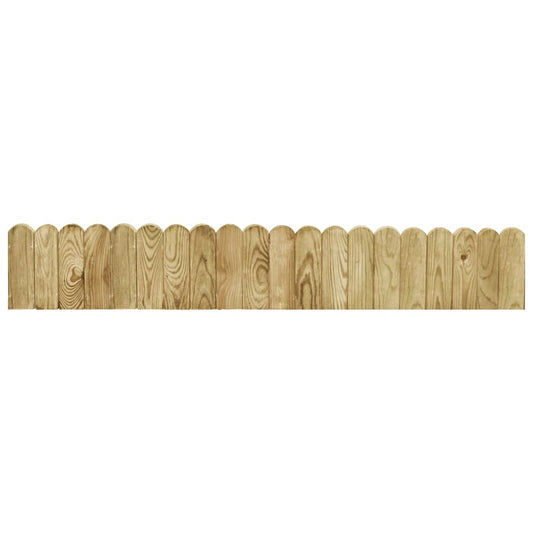 Berkfield Border Roll Green 120 cm Impregnated Pinewood