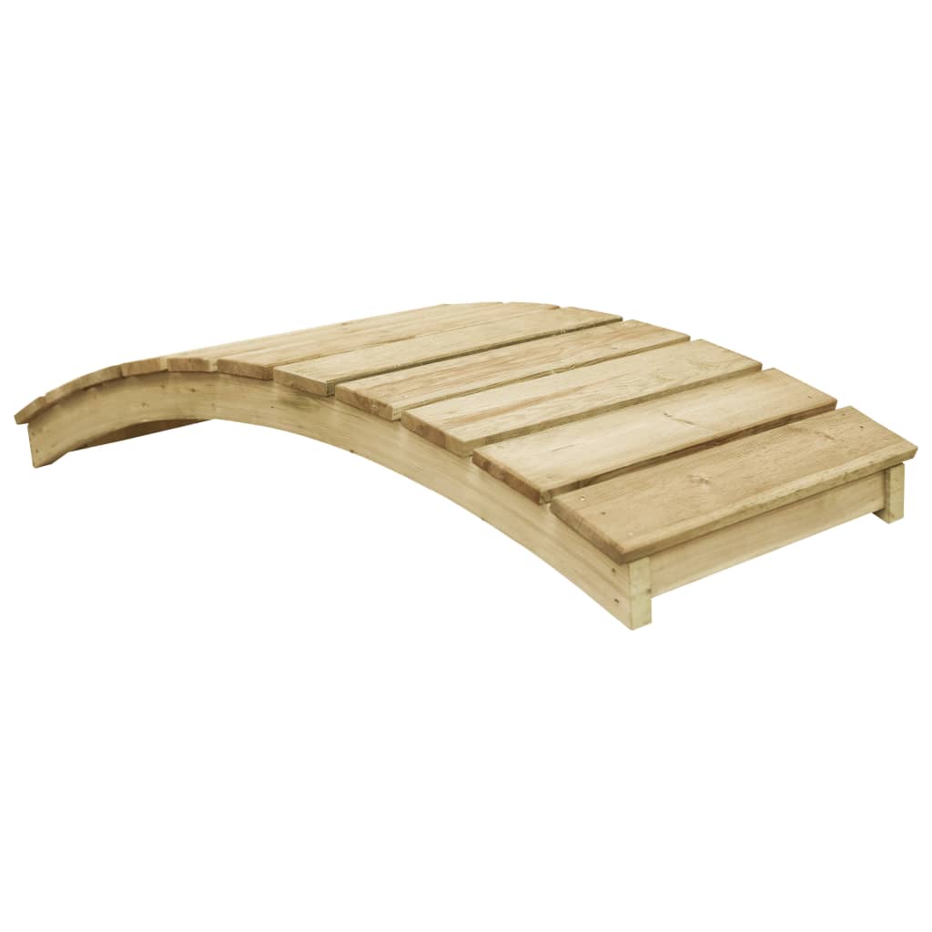Berkfield Garden Bridge 170x74 cm Impregnated Pinewood