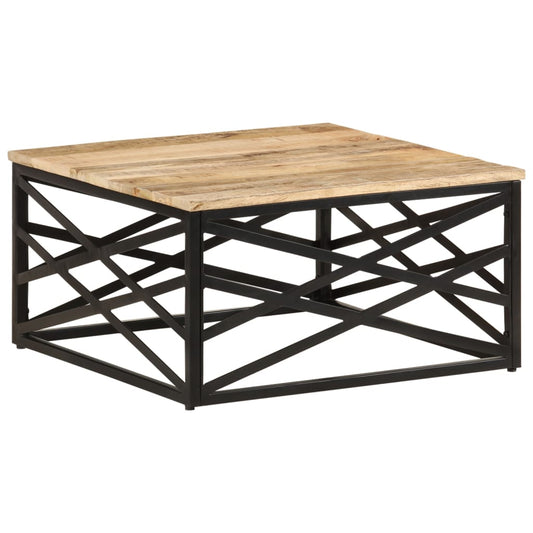 Berkfield Coffee Table 68x68x35 cm Solid Mango Wood