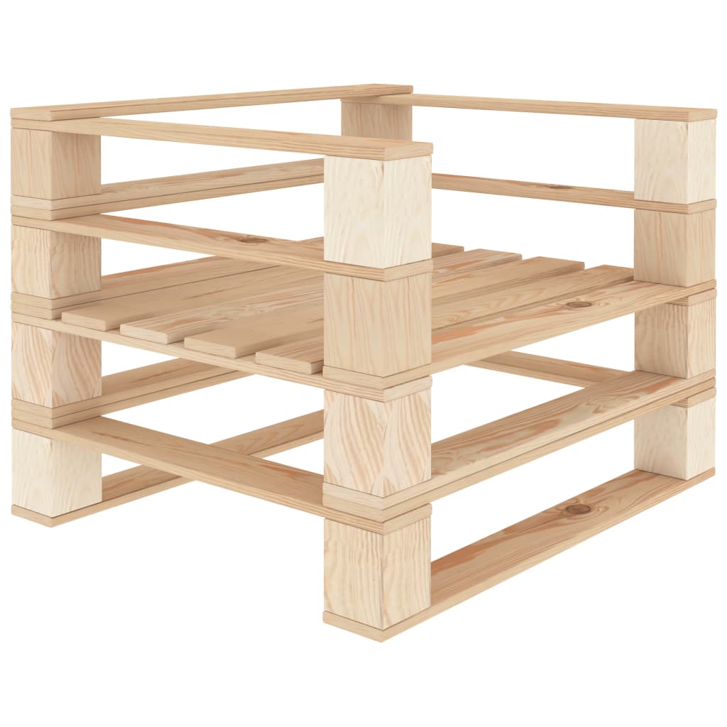 Berkfield Garden Pallet Armchair Wood