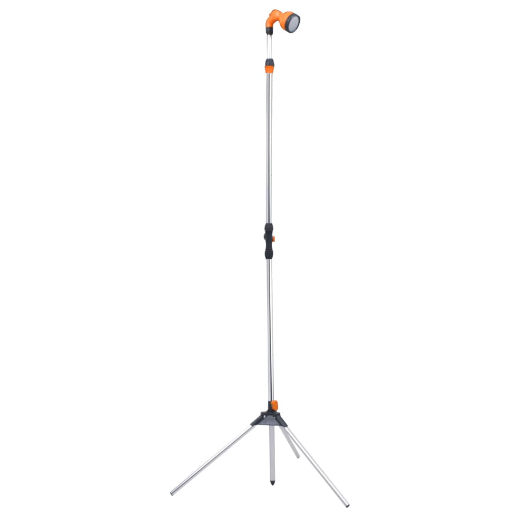 Berkfield Garden Shower with Tripod 221 cm Aluminium