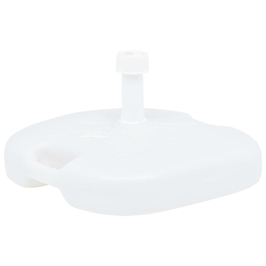 Berkfield Umbrella Base Sand/Water Filled 16 L White Plastic