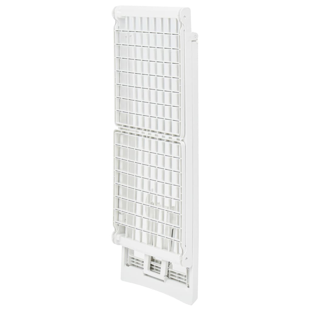 Berkfield Folding Clothes Dry Rack White Plastic