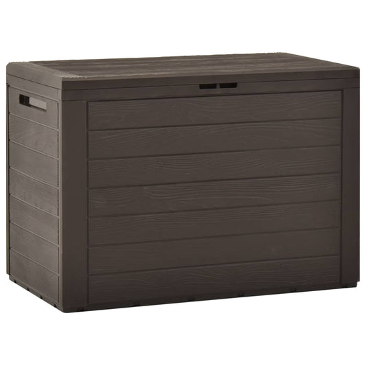Berkfield Garden Storage Box Brown 78x44x55 cm